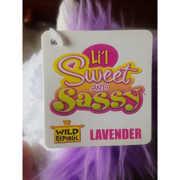 Wild Republic Unicorn Plush Mini  Sweet Sassy Stuffed Animal Toy Glitter Eyes 5" - Picture 13 of 15